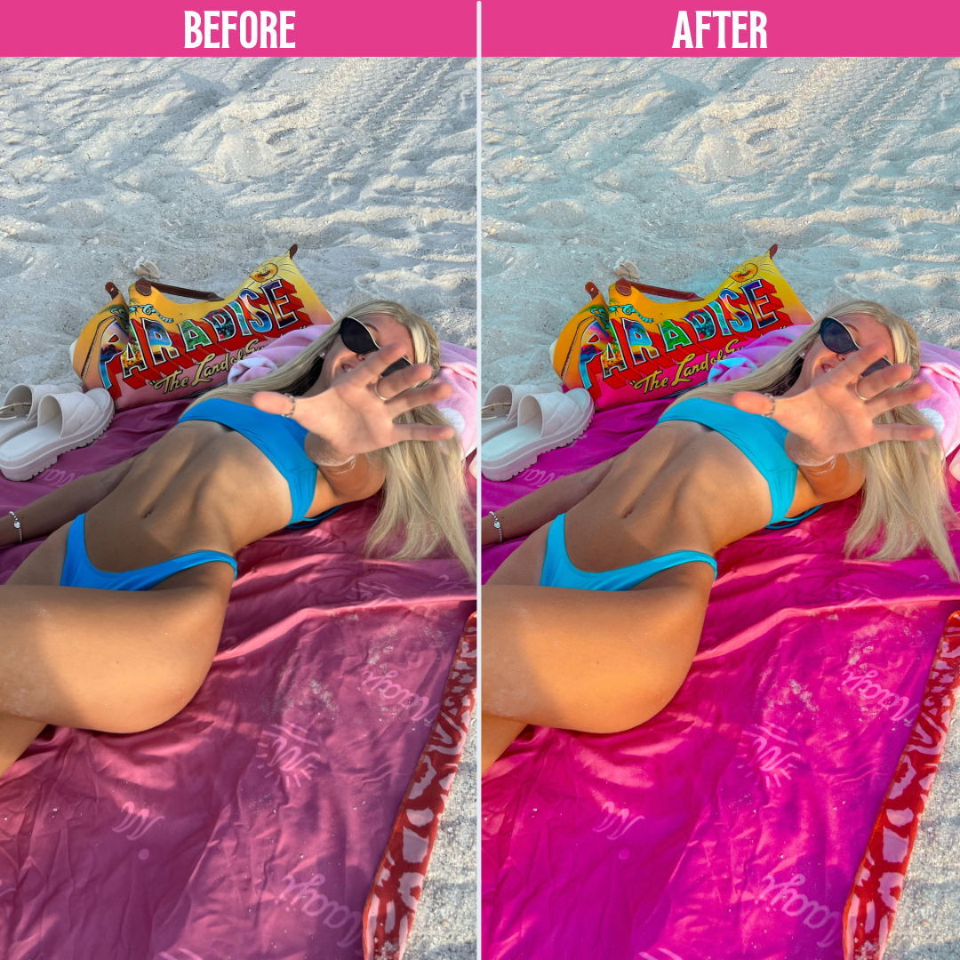 Extreme Color Pop Before & After