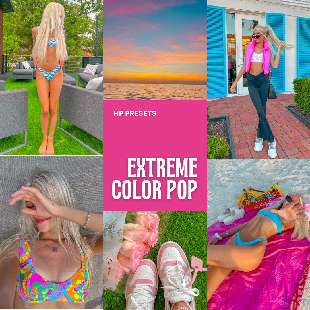 Extreme Color Pop Preset