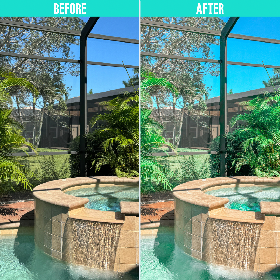 Emerald Lagoon Before & After